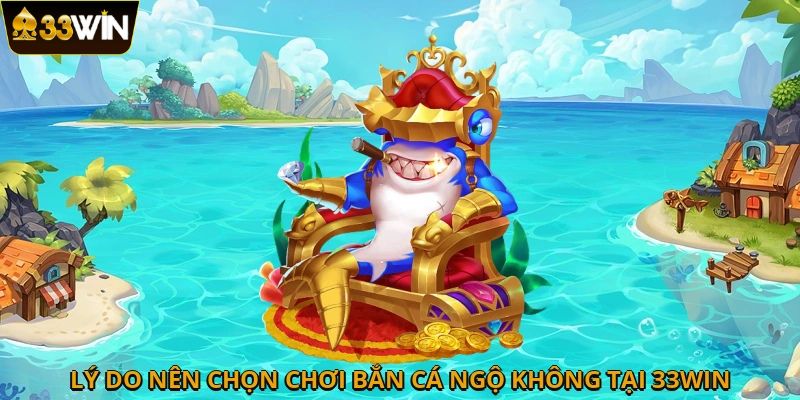 Hình ảnh đại dương rực rỡ trong game Bắn cá Ngộ Không